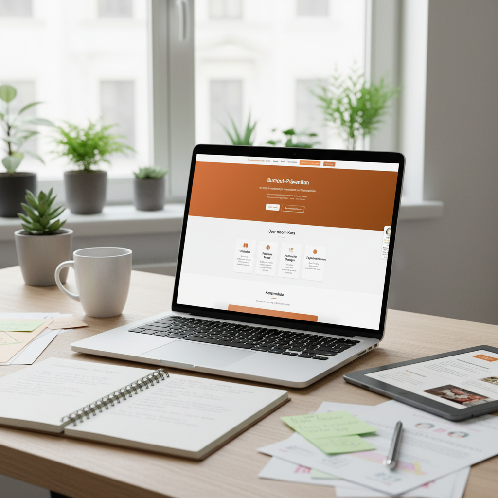 Burnout-Präventionskurs - 10 Module Online